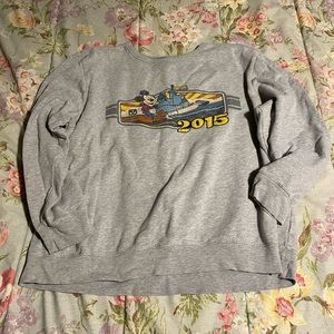 Disney 2015 Sweatshirt ~ XL
